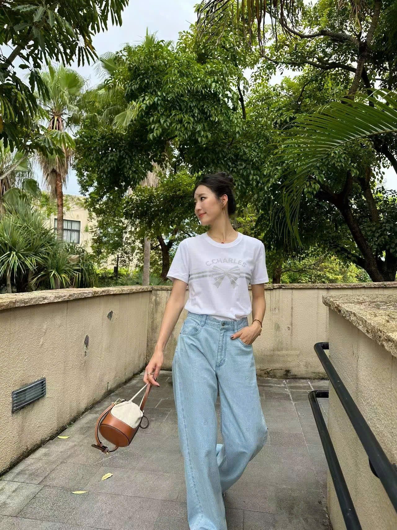  Quần Jean xanh bạc ss25 