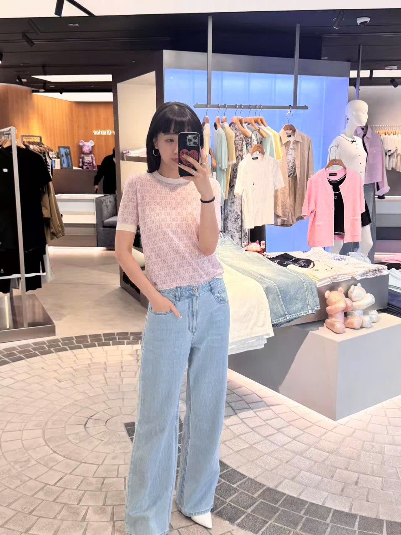  Áo tím hoa cà, full logo bo gấu 