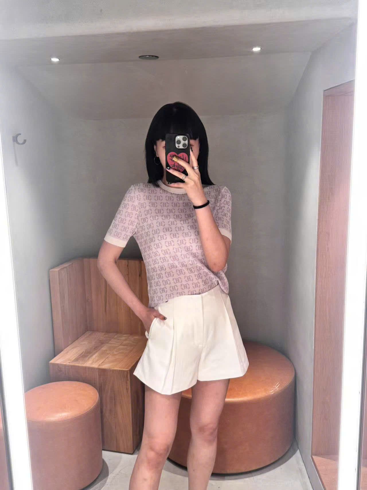  Áo tím hoa cà, full logo bo gấu 