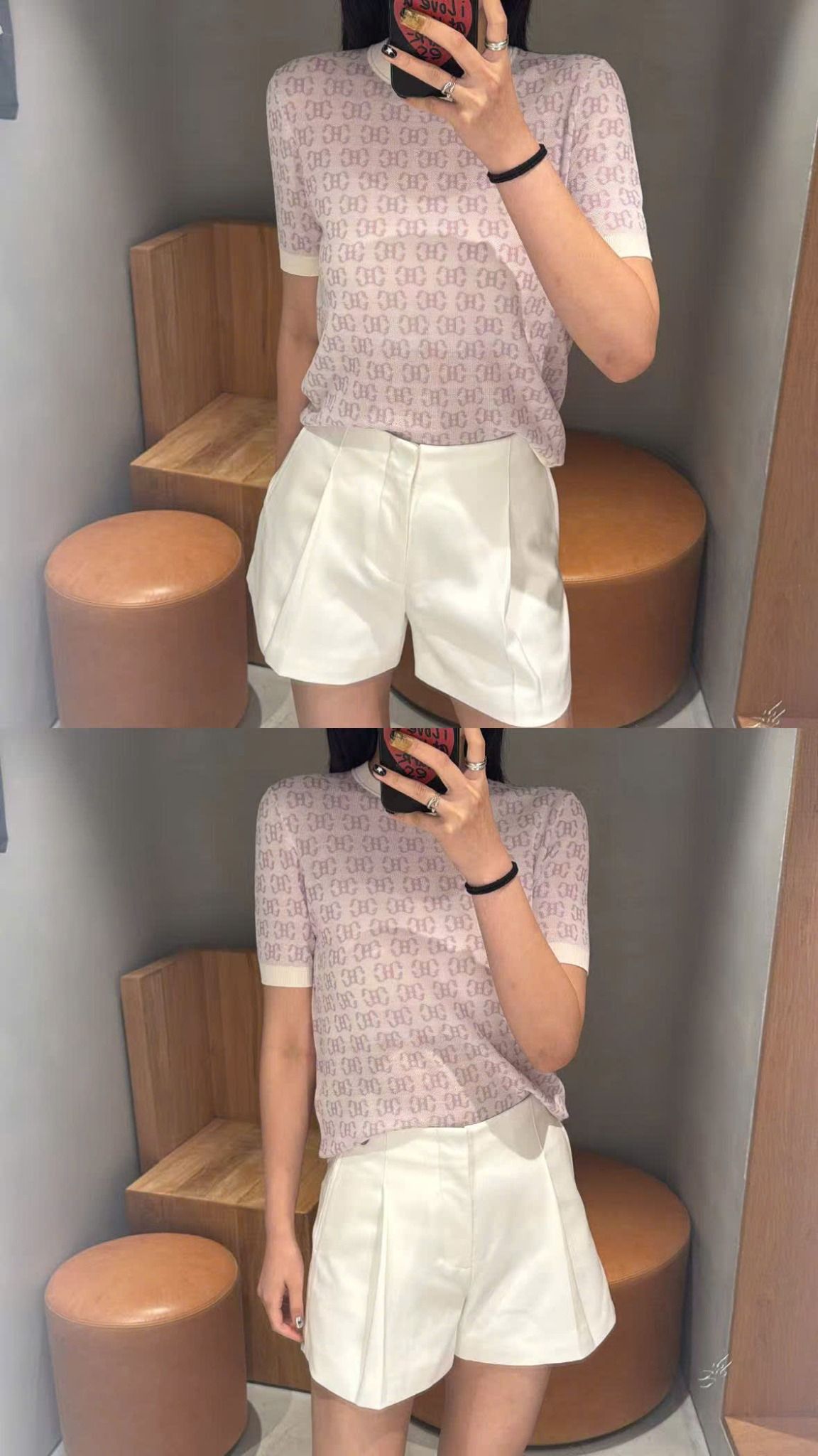  Áo tím hoa cà, full logo bo gấu 