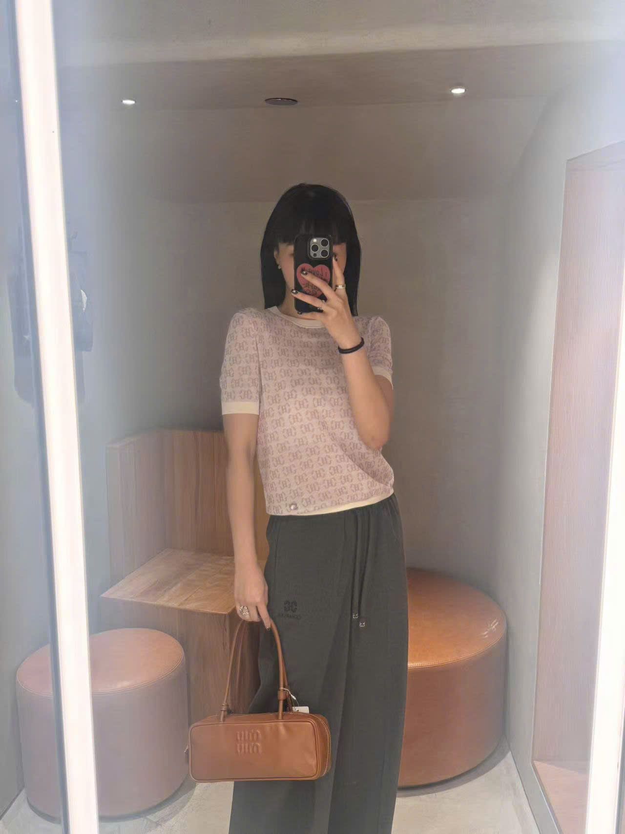  Áo tím hoa cà, full logo bo gấu 