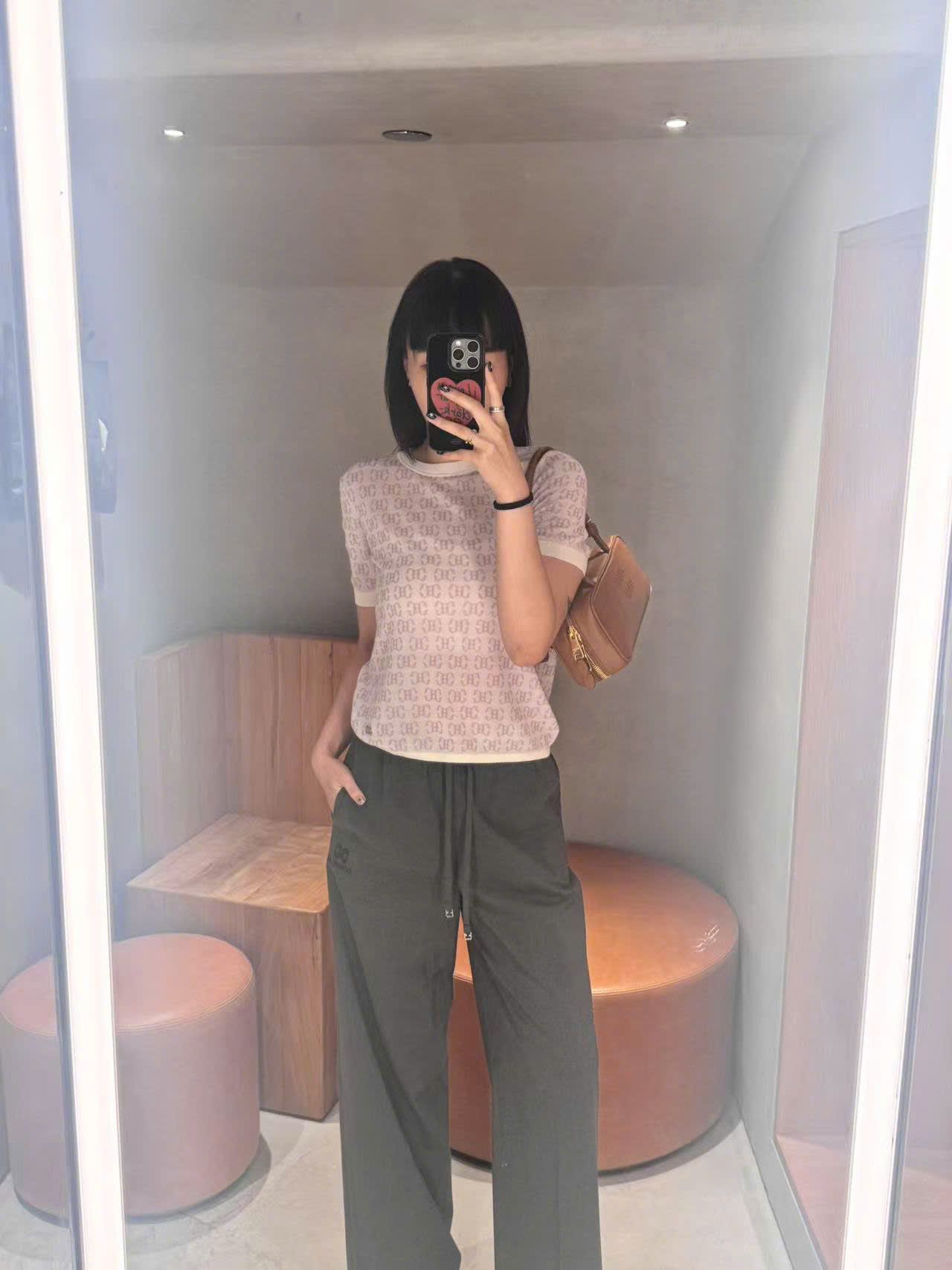  Áo tím hoa cà, full logo bo gấu 