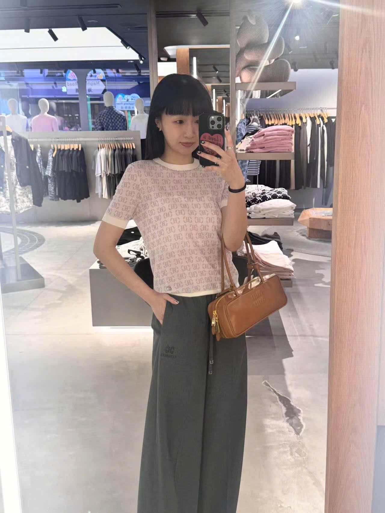  Áo tím hoa cà, full logo bo gấu 