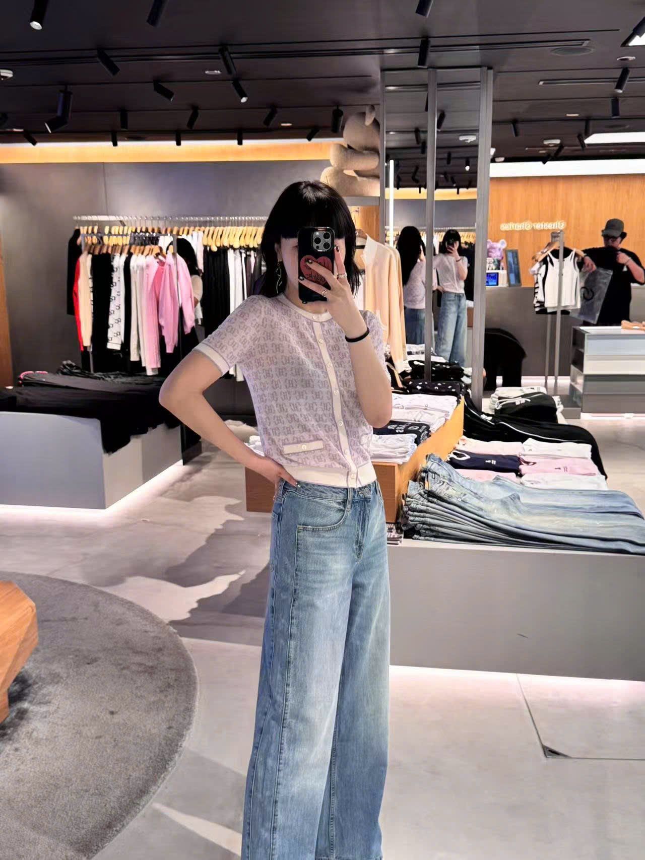  Áo CDG ngắn tay tím viền trắng full logo 