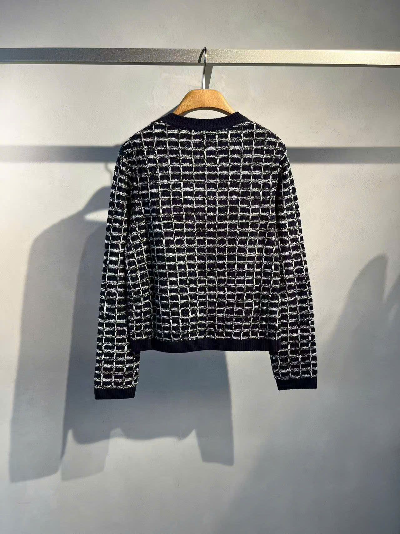  Áo CDG dài tay ô vuông 