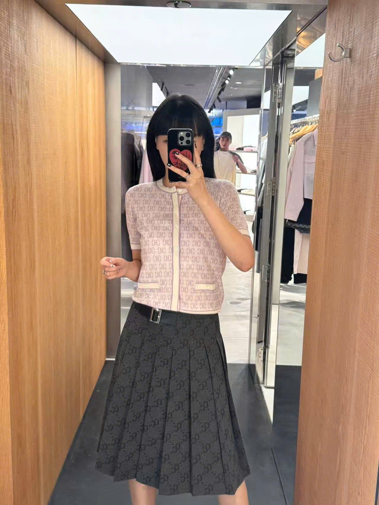  Áo CDG ngắn tay tím viền trắng full logo 