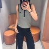  Áo tanktop kẻ nơ đen nhỏ 