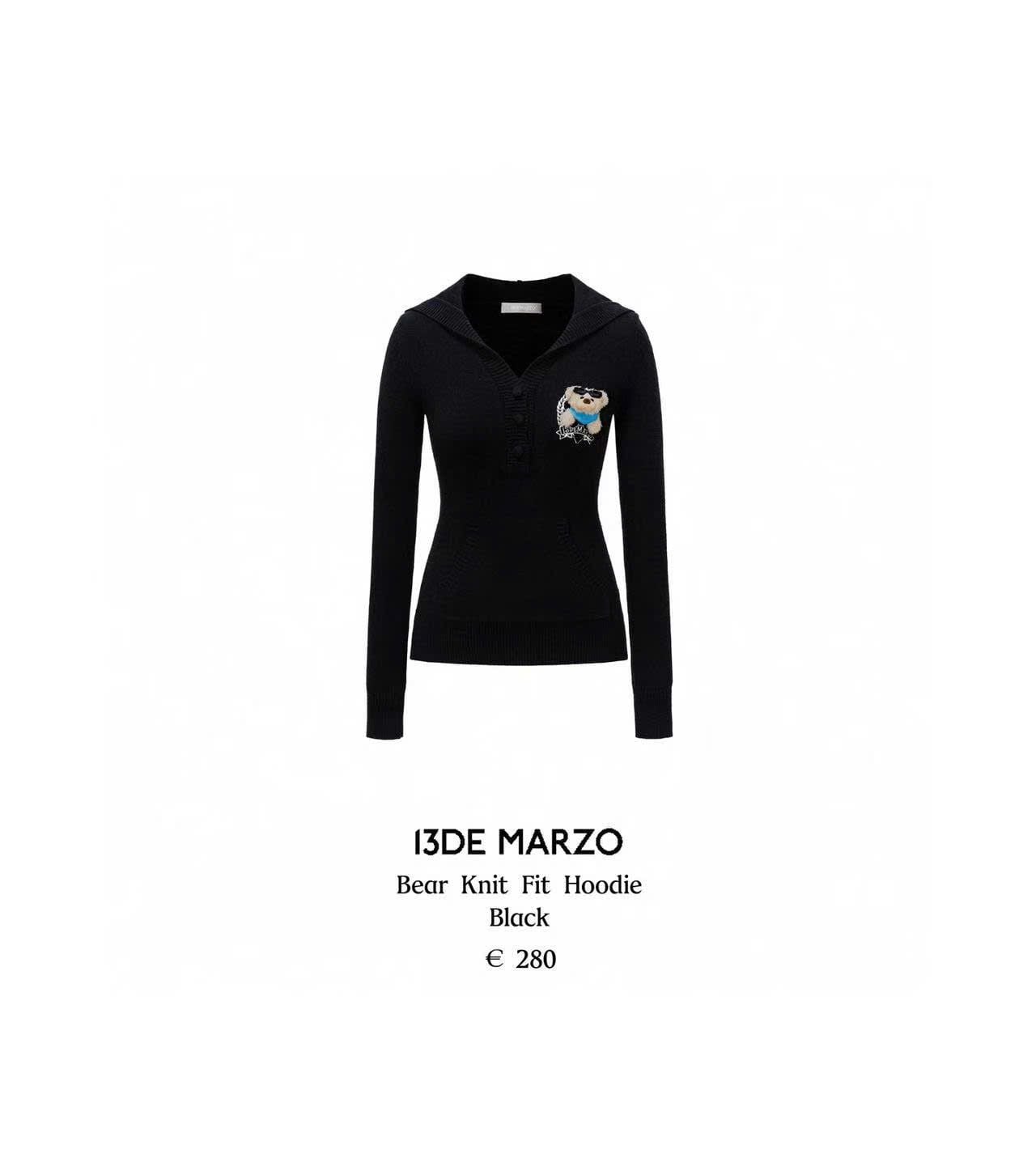  Áo len hoodie 13 De Marzo 