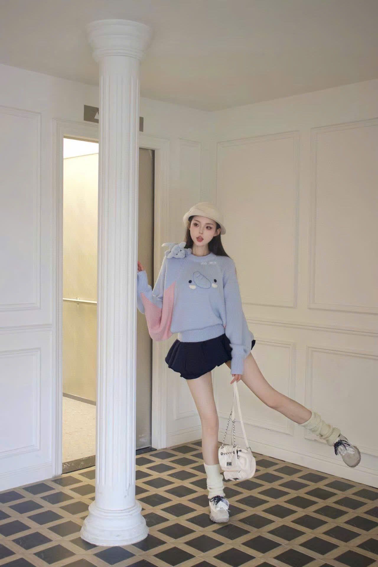  Áo len cánh dơi 13 De Marzo 