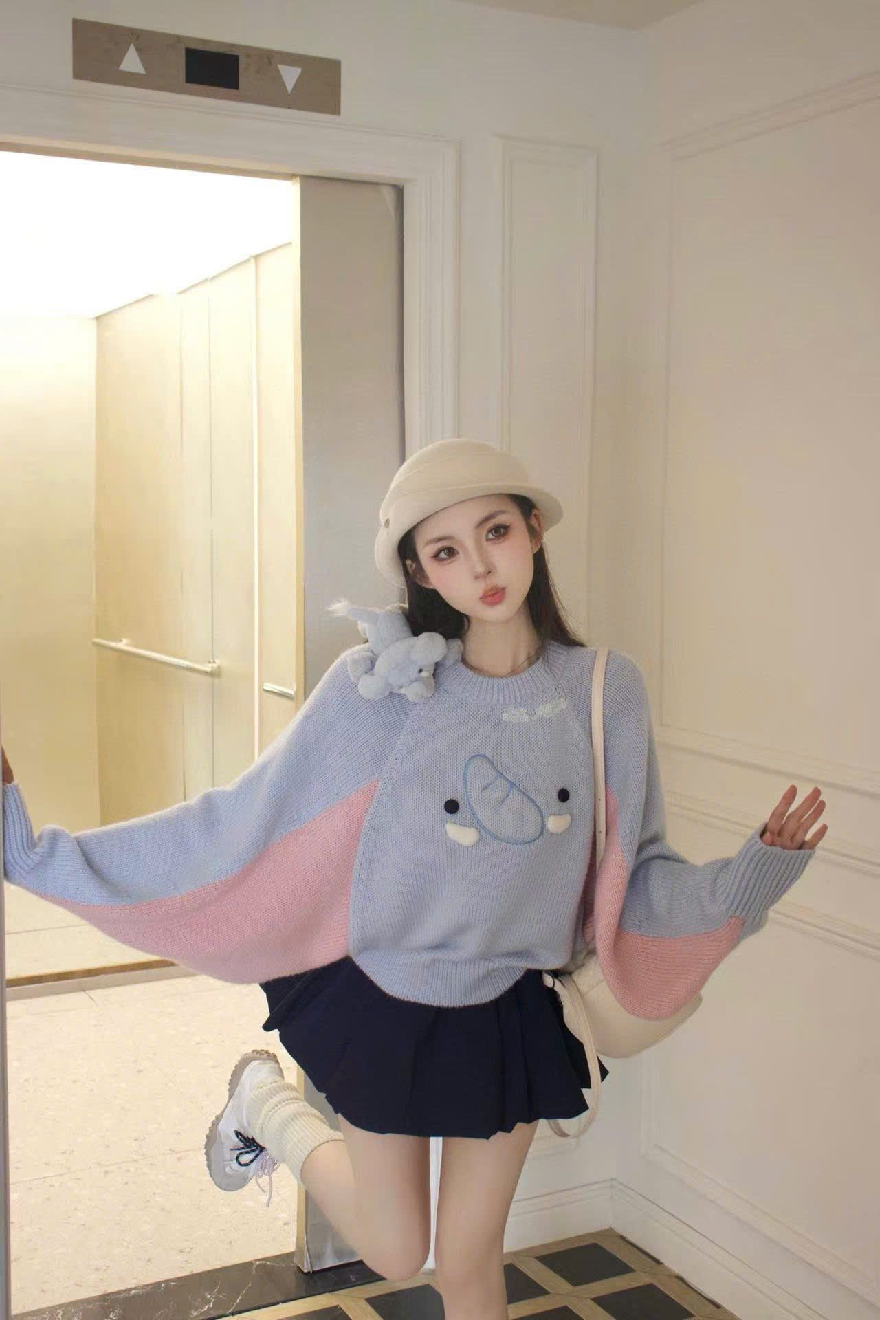  Áo len cánh dơi 13 De Marzo 