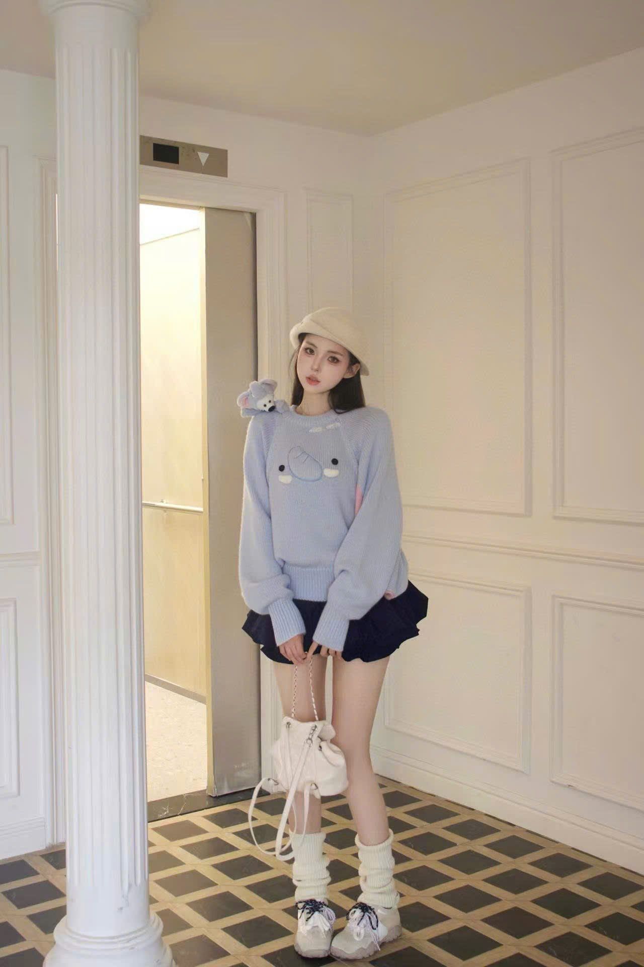  Áo len cánh dơi 13 De Marzo 