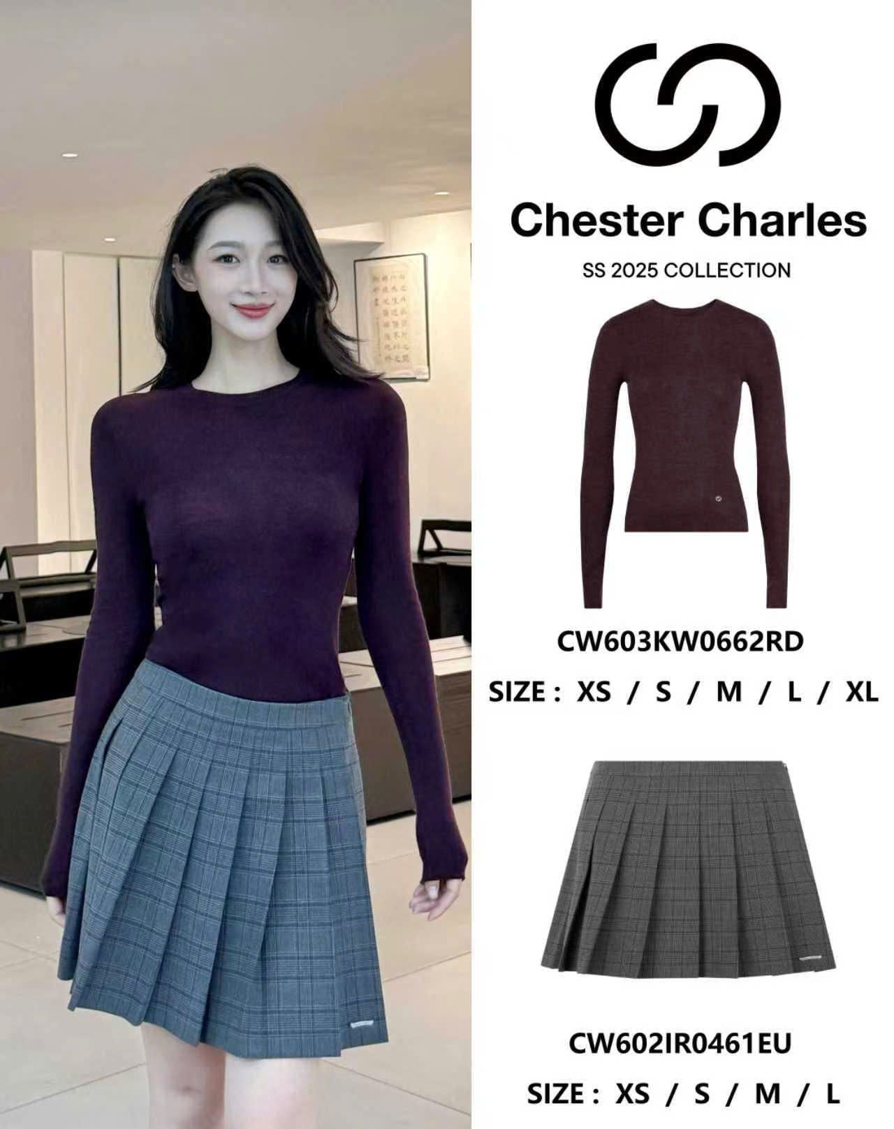  2.WOOL áo len màu đỏ đô dài tay 