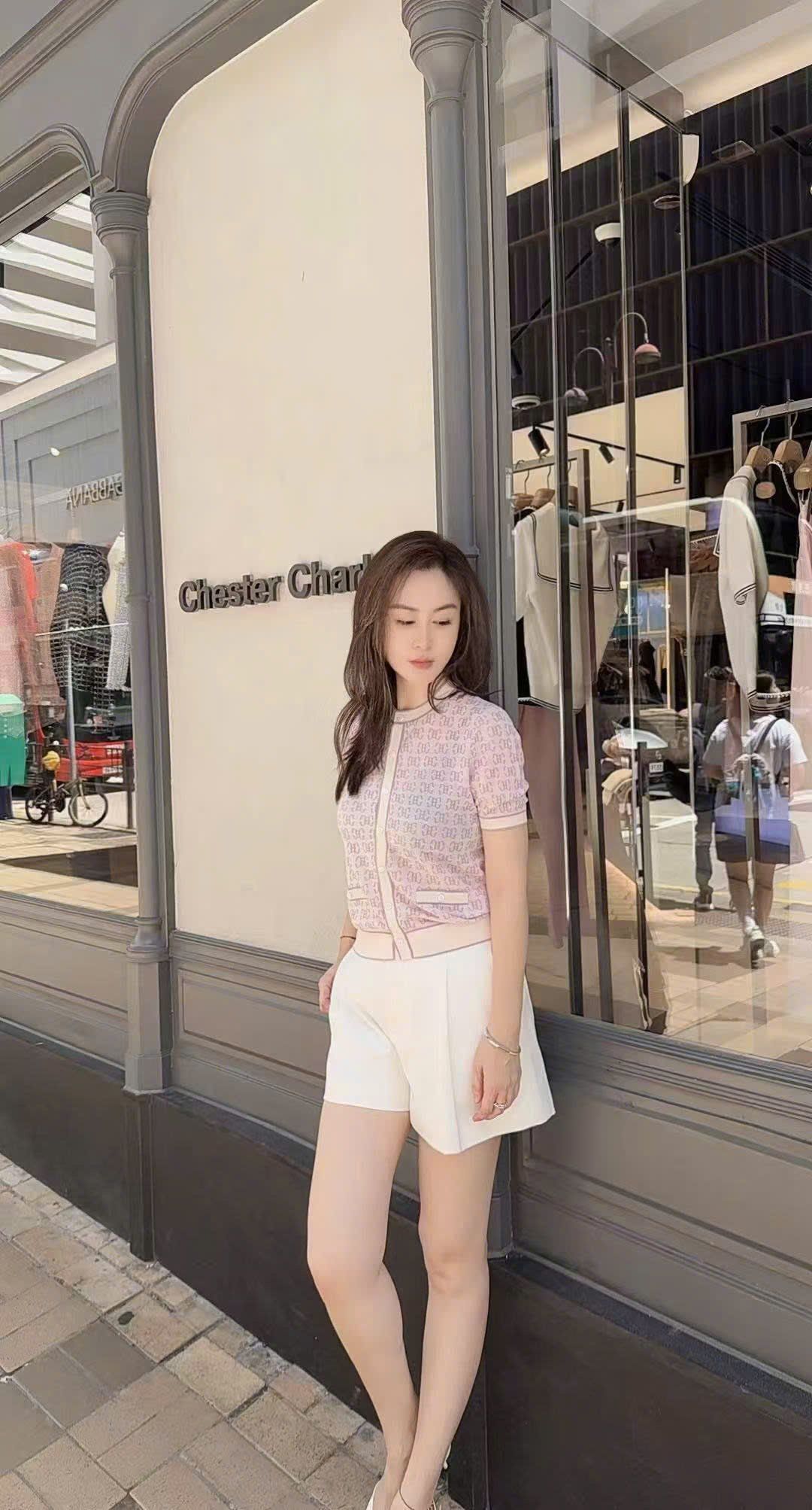  Áo CDG ngắn tay tím viền trắng full logo 