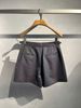  Quần sooc vải xám, đai tăng chỉnh 2 bên 