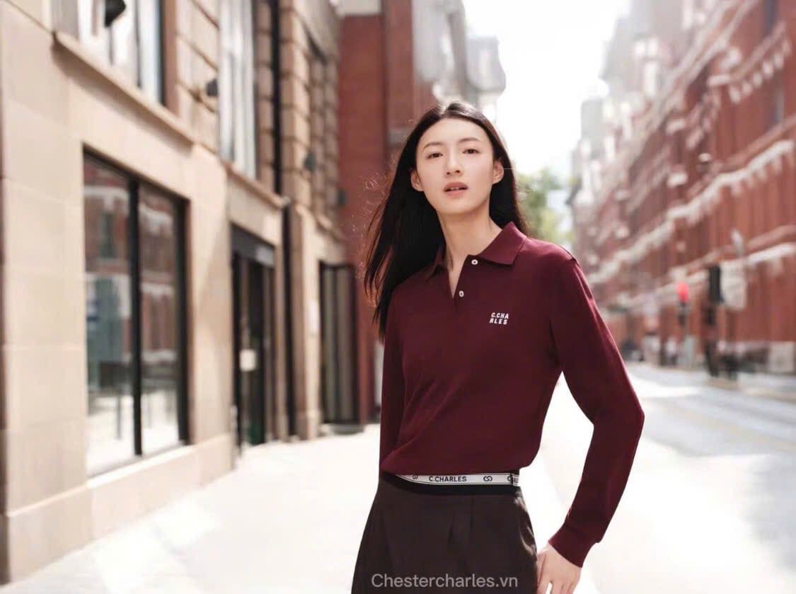  Áo Polo đỏ 