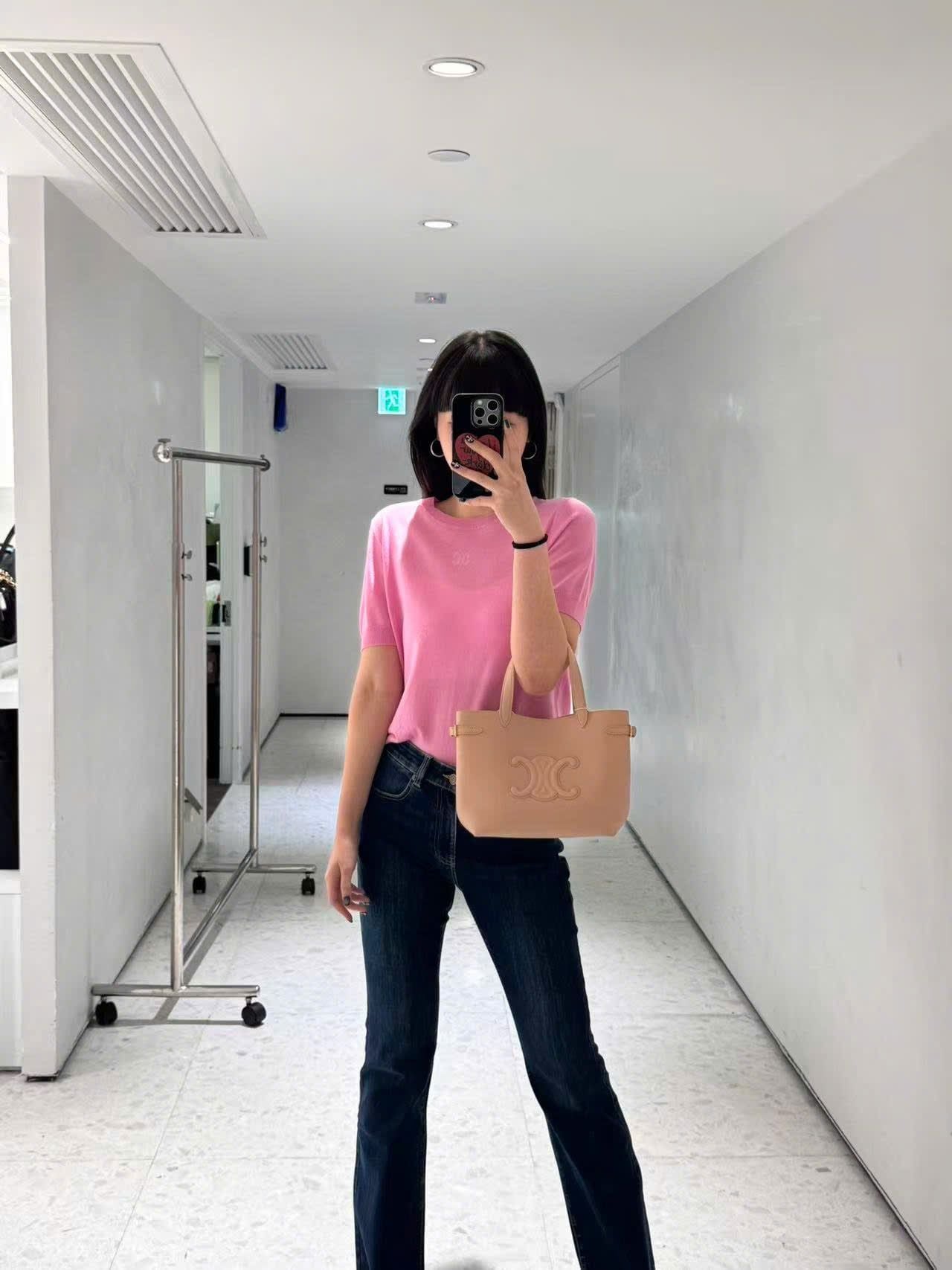  Quần jean 0709L2, xanh than đậm ống vẩy 