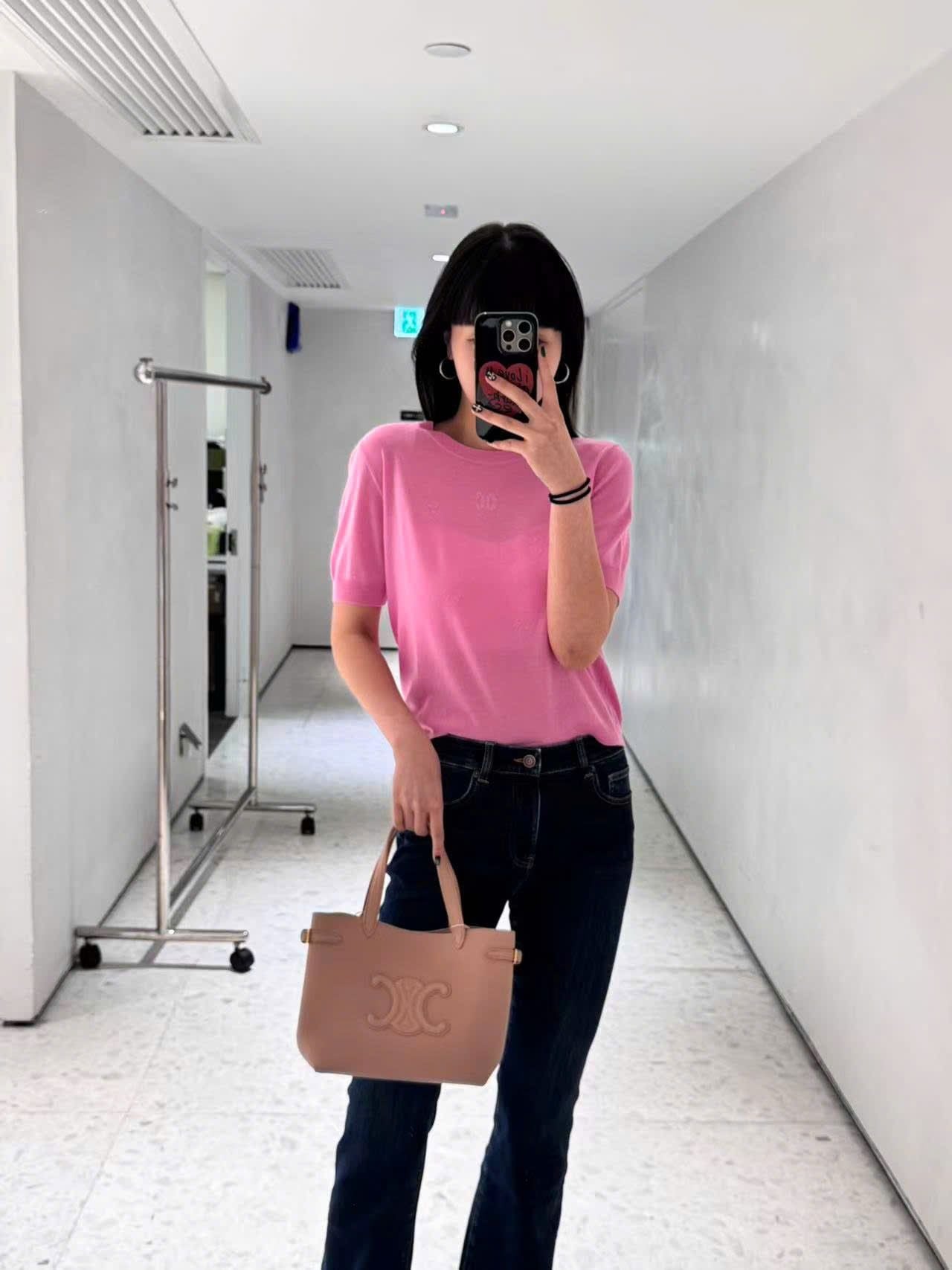  Quần jean 0709L2, xanh than đậm ống vẩy 