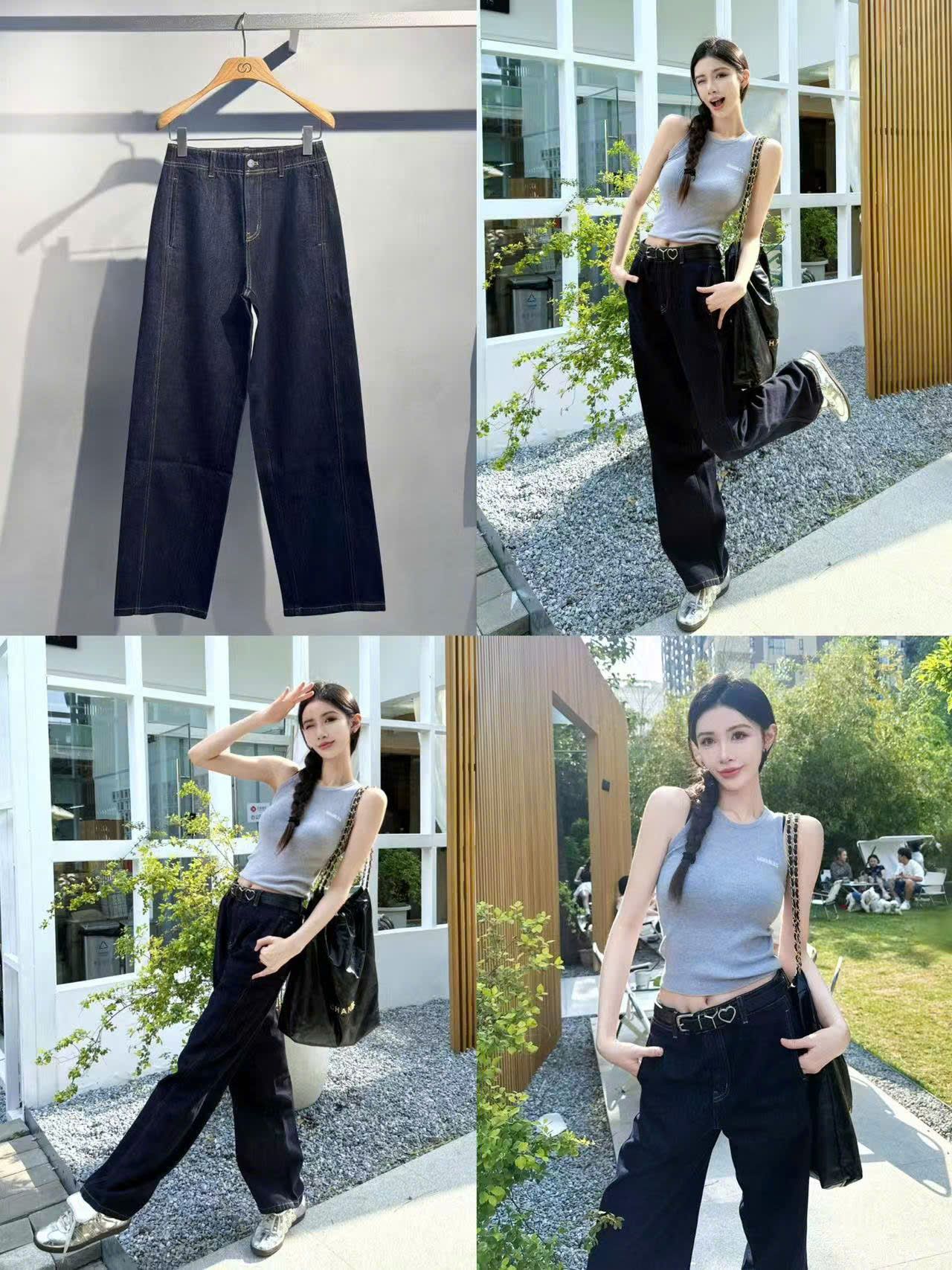  1.Quần Jean Navy 0507 