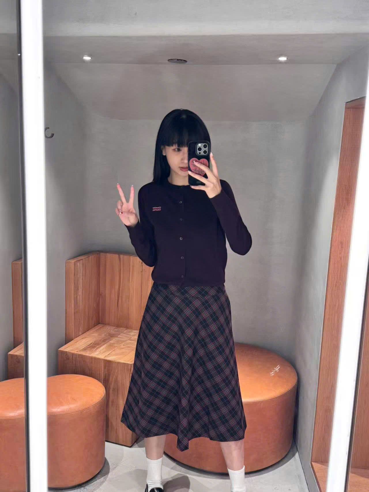  Áo CDG đỏ đun, logo chữ 1 bên 