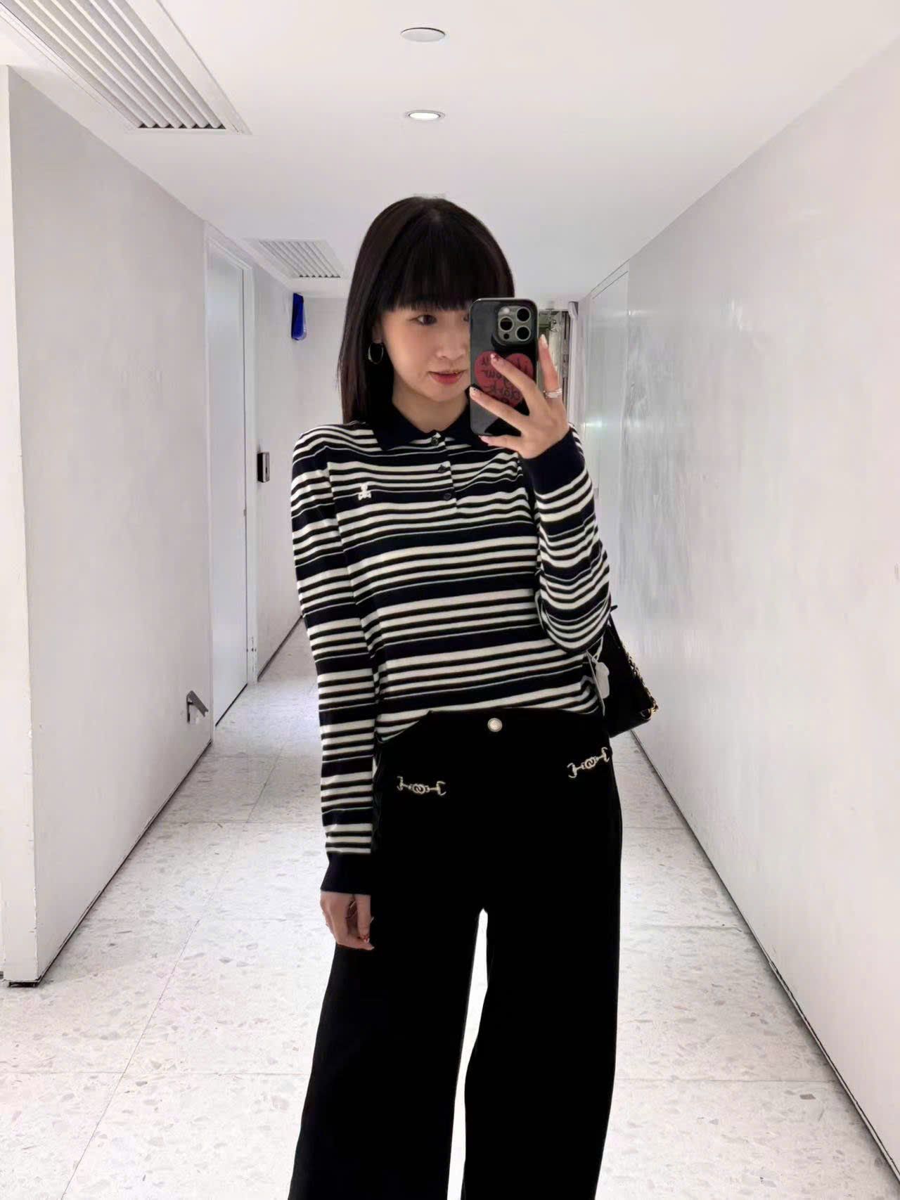  Quần jean đen tuyền - xích bạc 