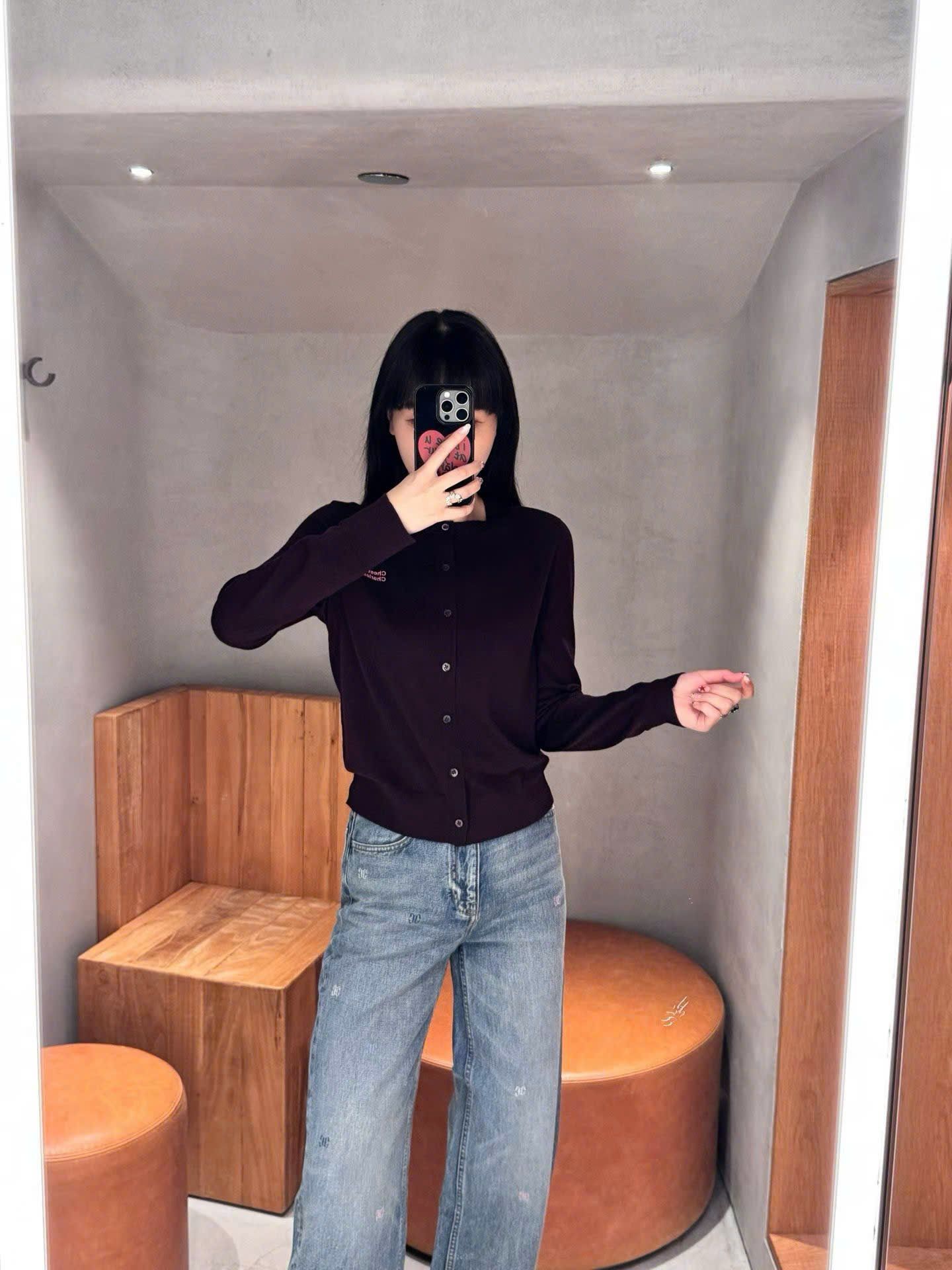  Áo CDG đỏ đun, logo chữ 1 bên 