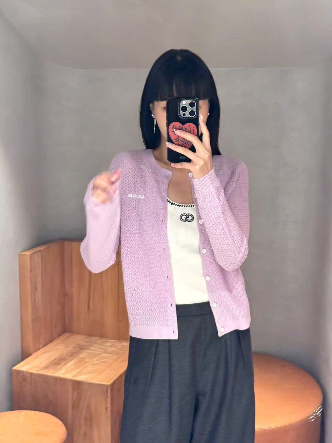  Quần vải ghi cạp chun WOOL 0737 