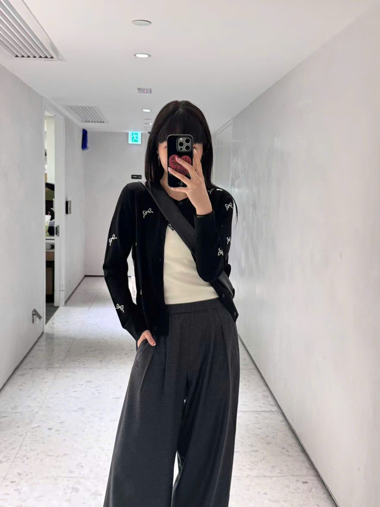  Quần vải ghi cạp chun WOOL 0737 