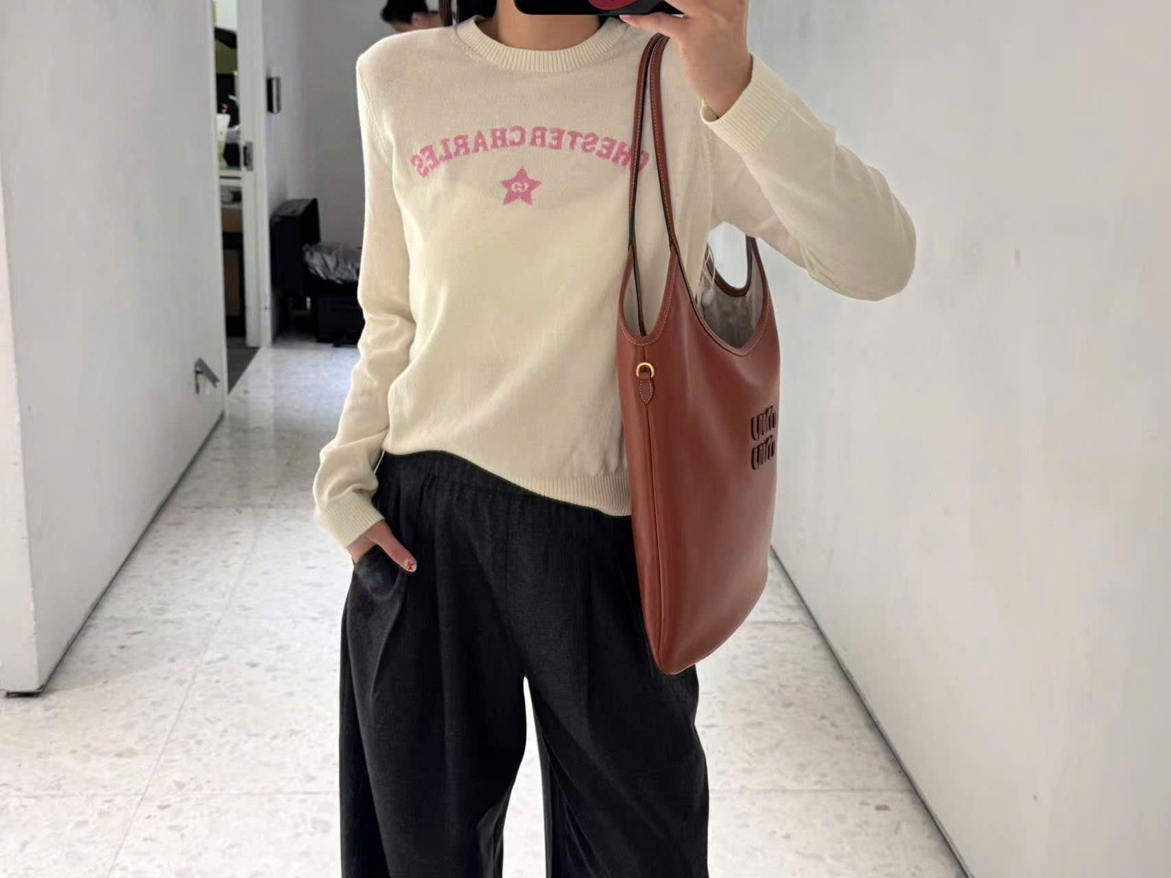  Quần vải ghi cạp chun WOOL 0737 