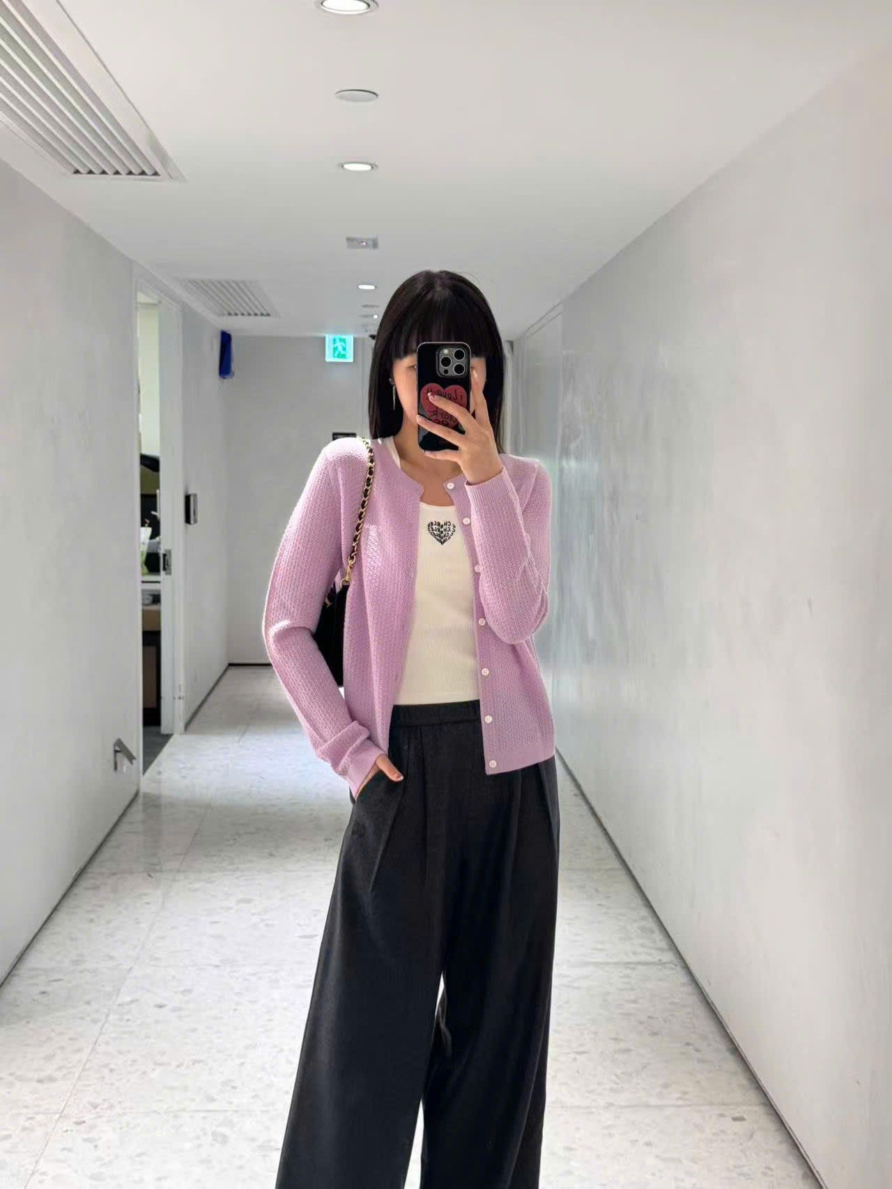  Quần vải ghi cạp chun WOOL 0737 