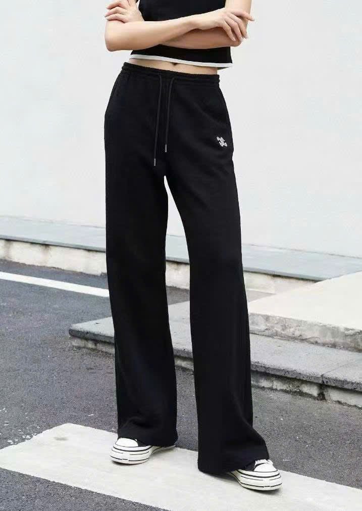  Quần NỈ XỐP 0033 LOGO TRẮNG 