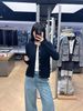  Áo CDG lông xanh navy new 25 