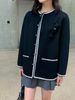  3.Áo khoác dạ Gấu ngực - Xanh đen 