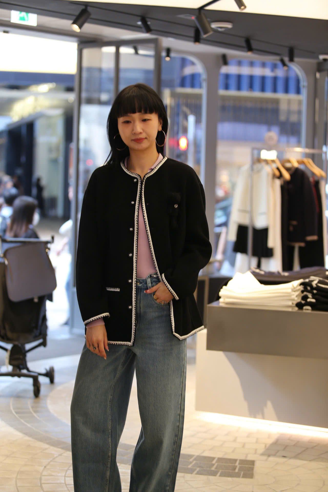  3.Áo khoác dạ Gấu ngực - Xanh đen 