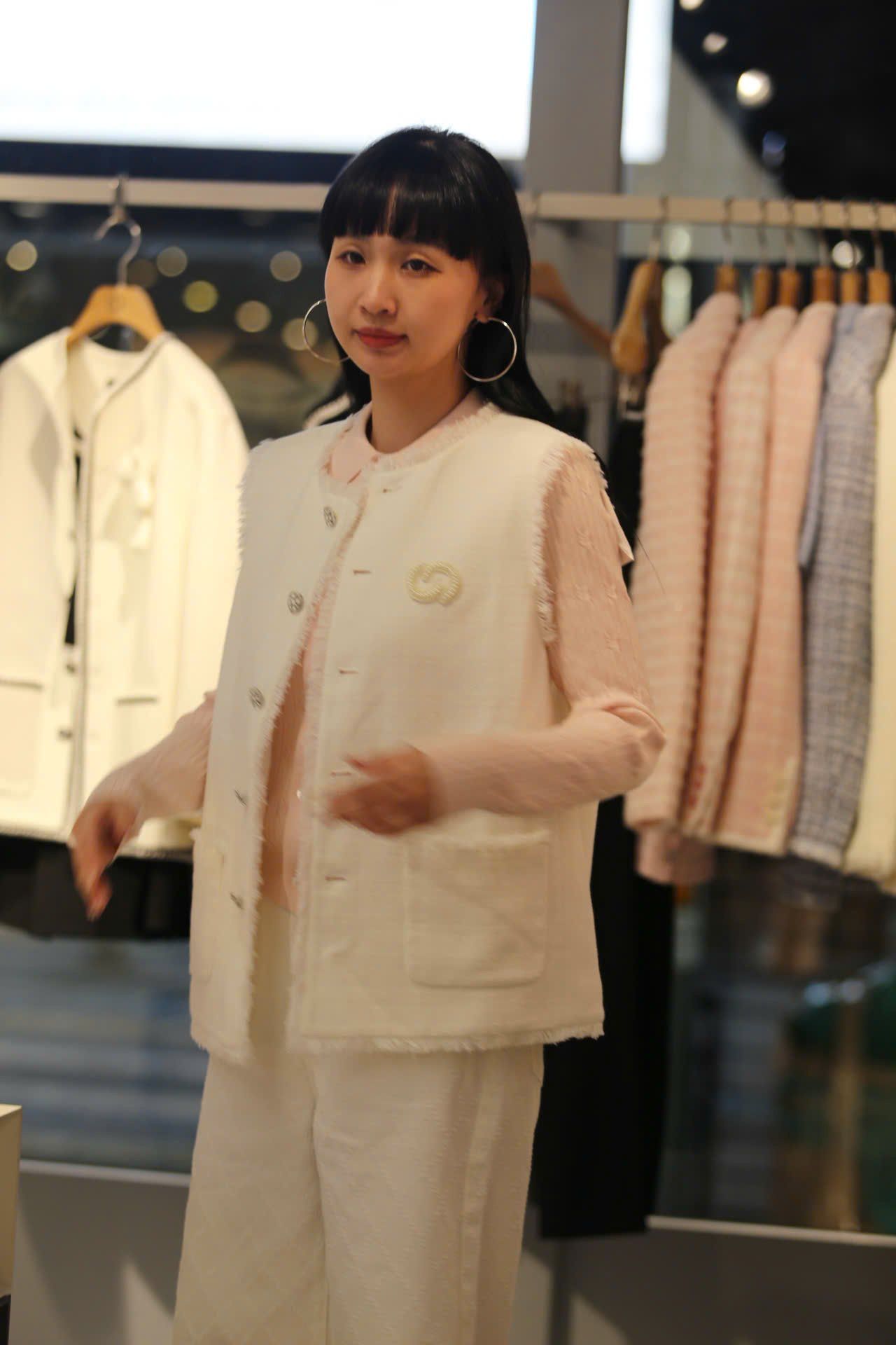  3.Vest ghile trắng 