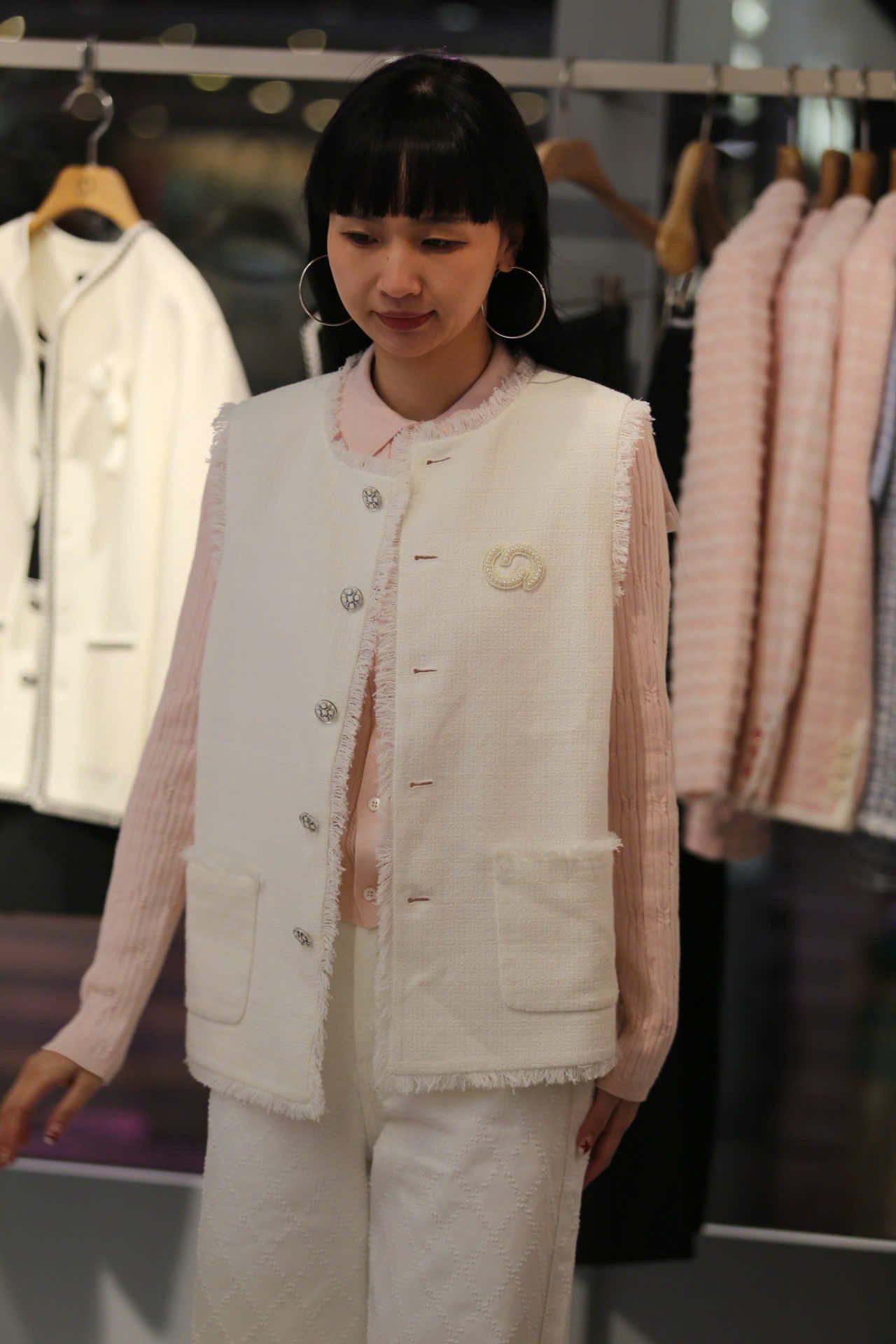  3.Vest ghile trắng 