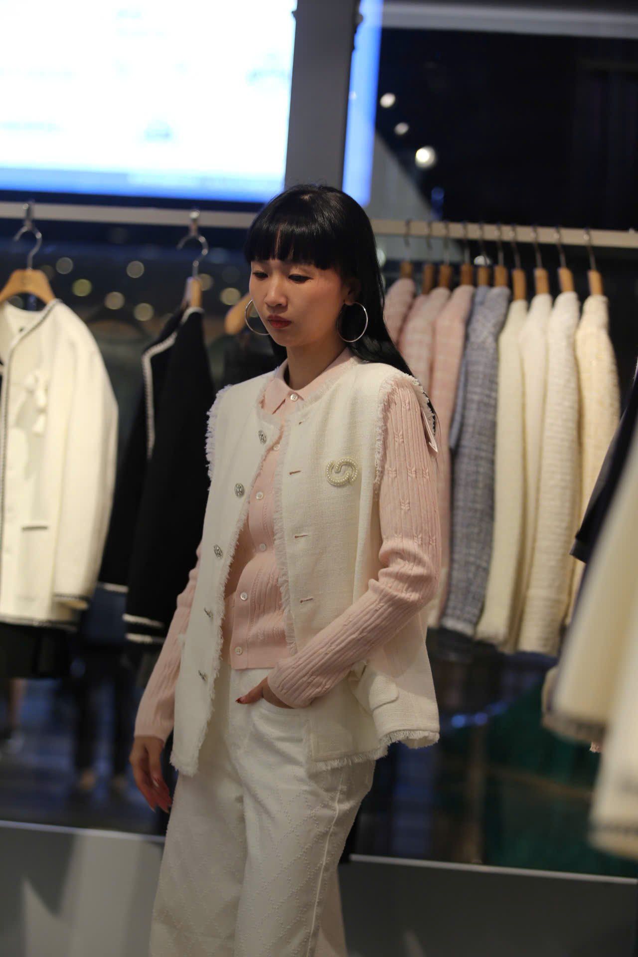  3.Vest ghile trắng 