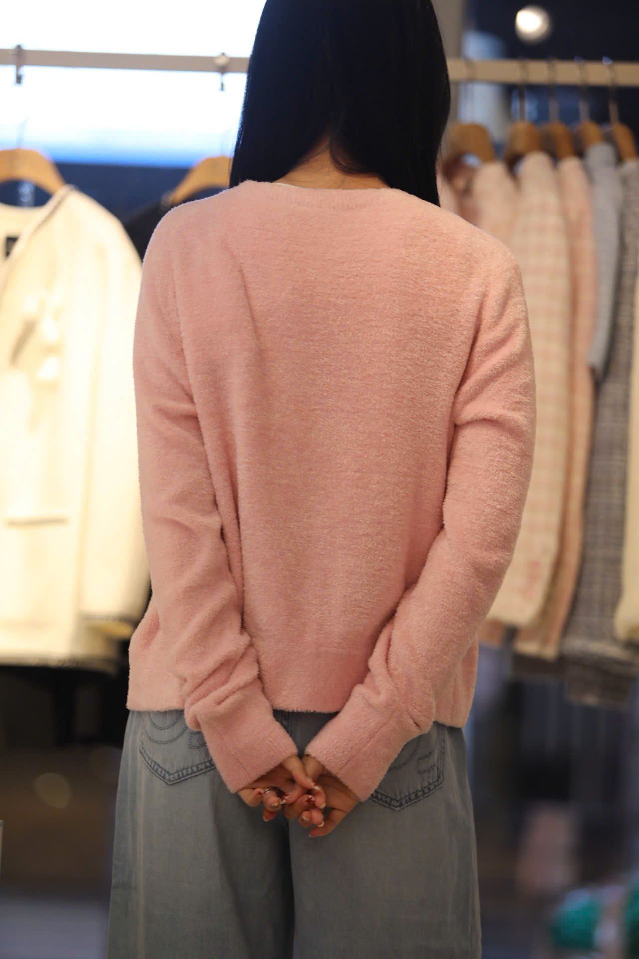  Quần jean giấy xanh logo tròn túi sau 