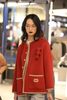  4.Áo khoác dạ Gấu ngực - Đỏ 