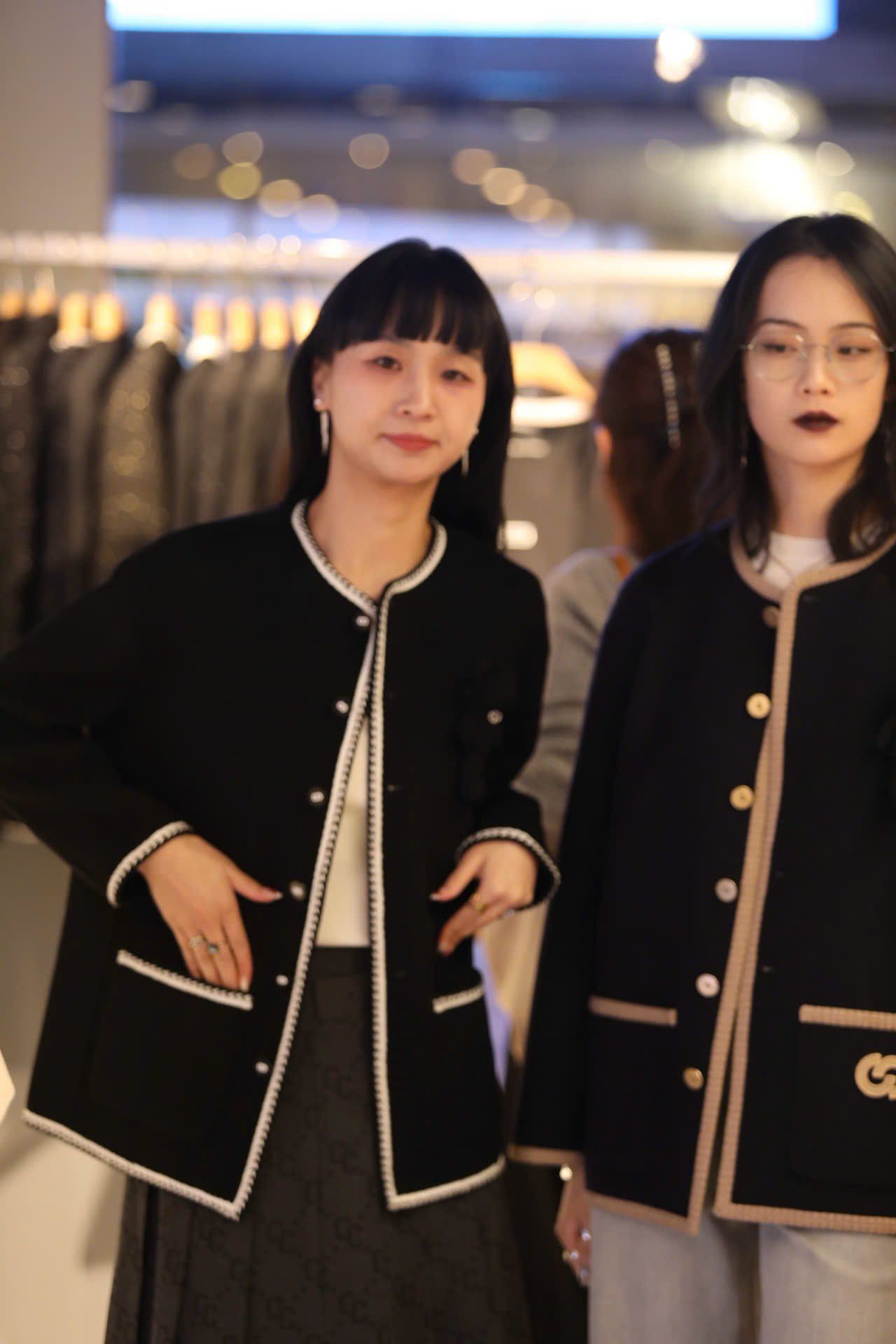  3.Áo khoác dạ Gấu ngực - Xanh đen 