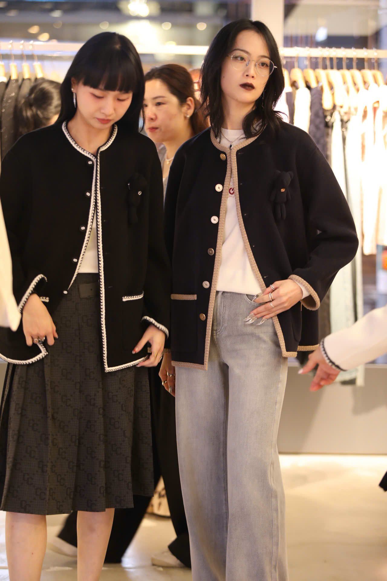  5.Áo khoác dạ Gấu ngực - Navy 