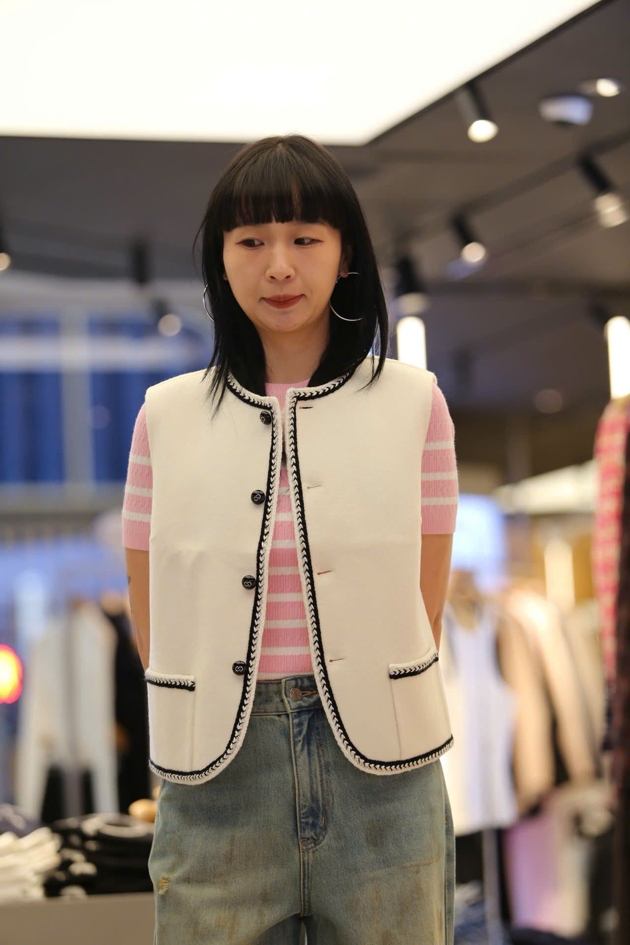  Quần jean rách gối ss25 