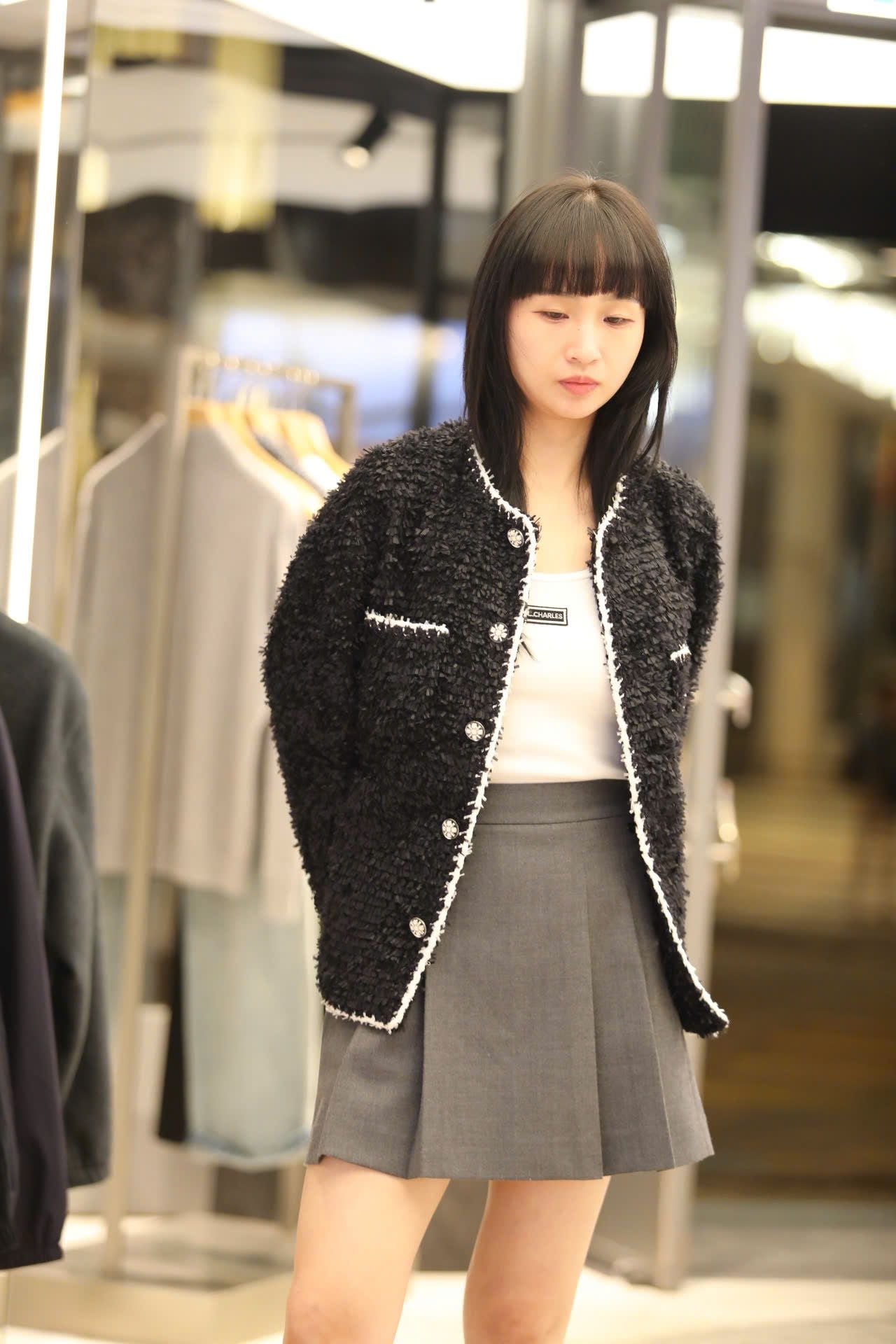  Áo khoác lông logo CC 