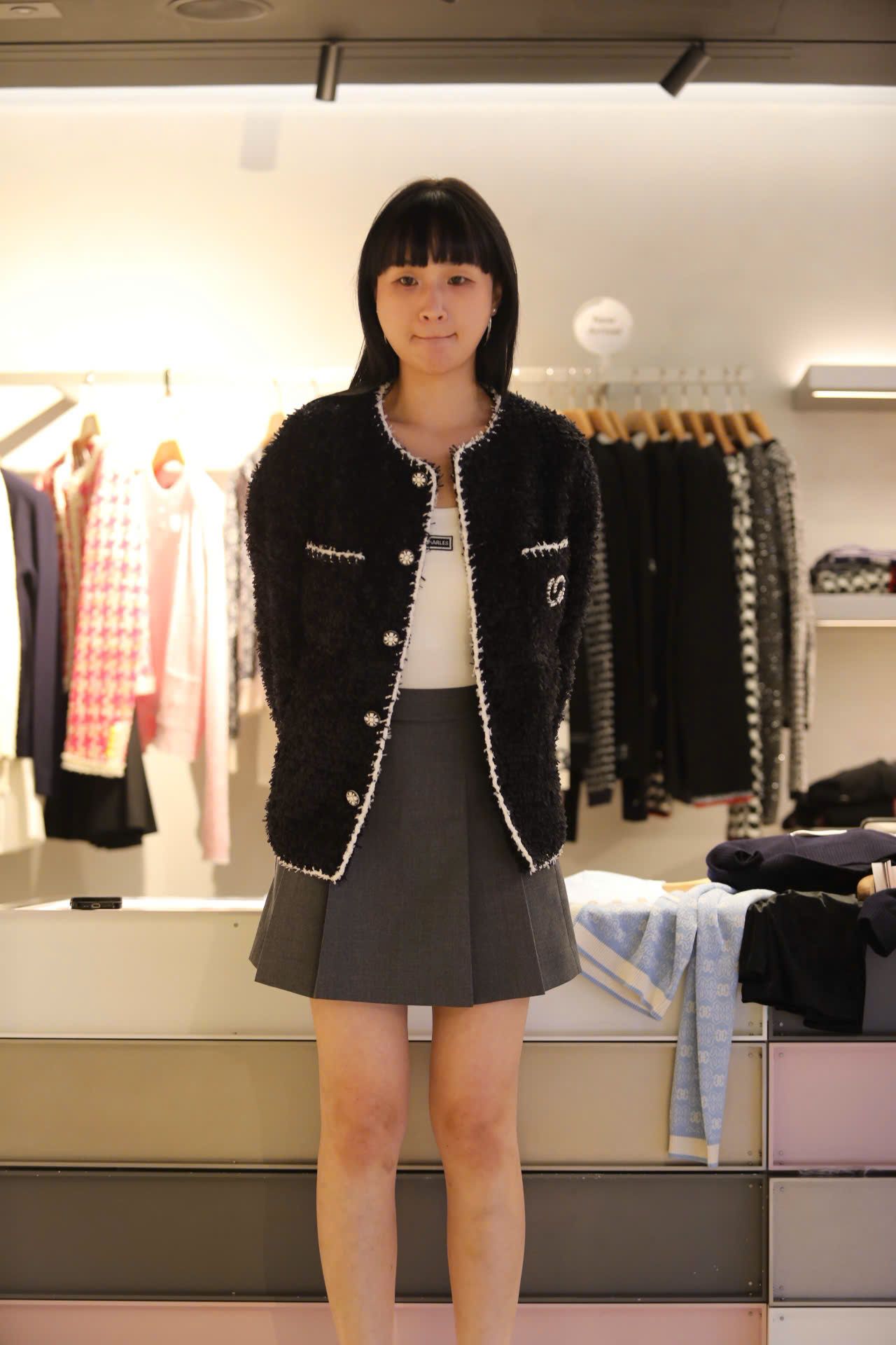  Áo khoác lông logo CC 