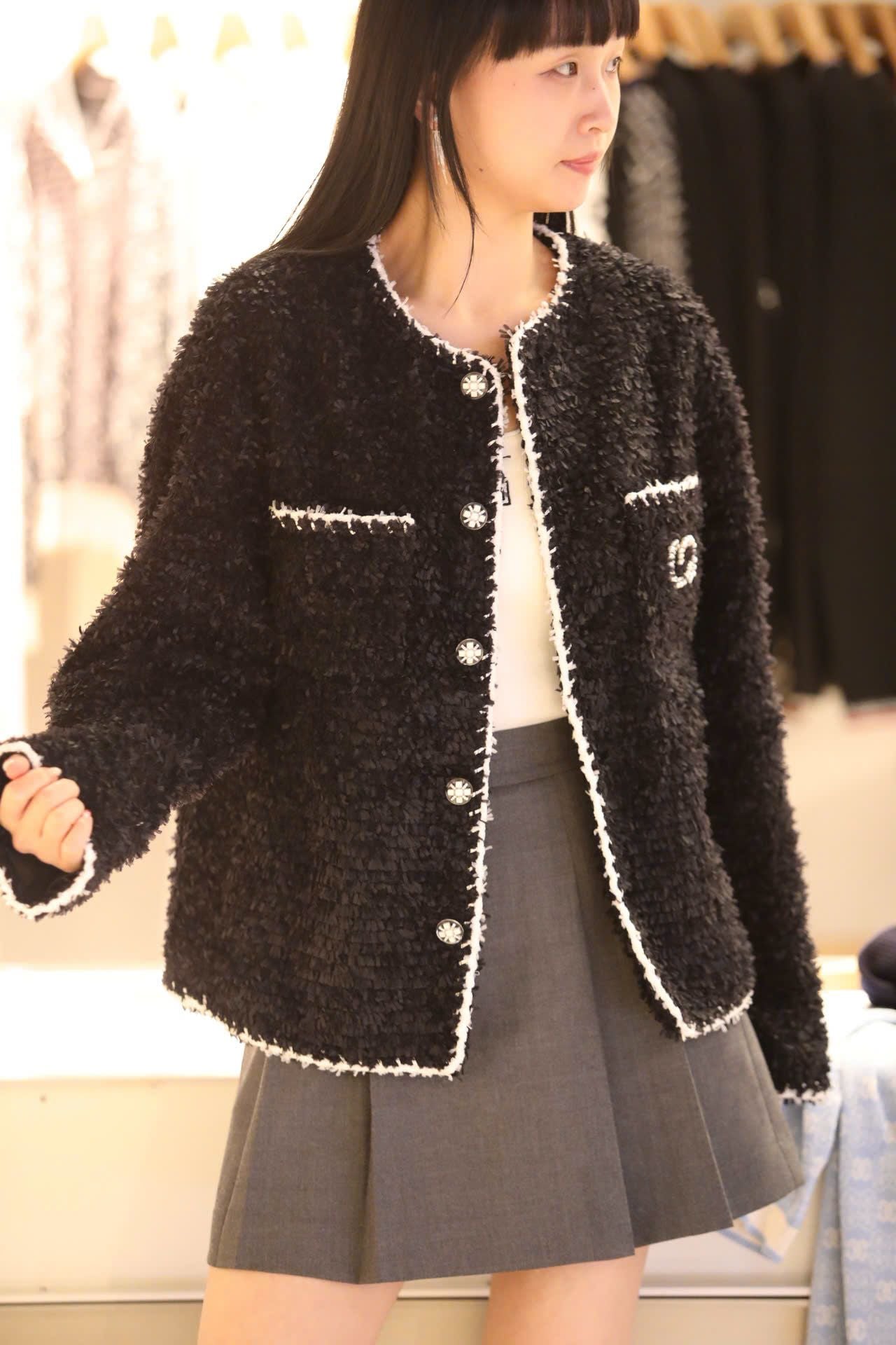  Áo khoác lông logo CC 