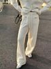  Quần dài trắng 2 túi trước dây rút 
