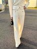  Quần dài trắng 2 túi trước dây rút 