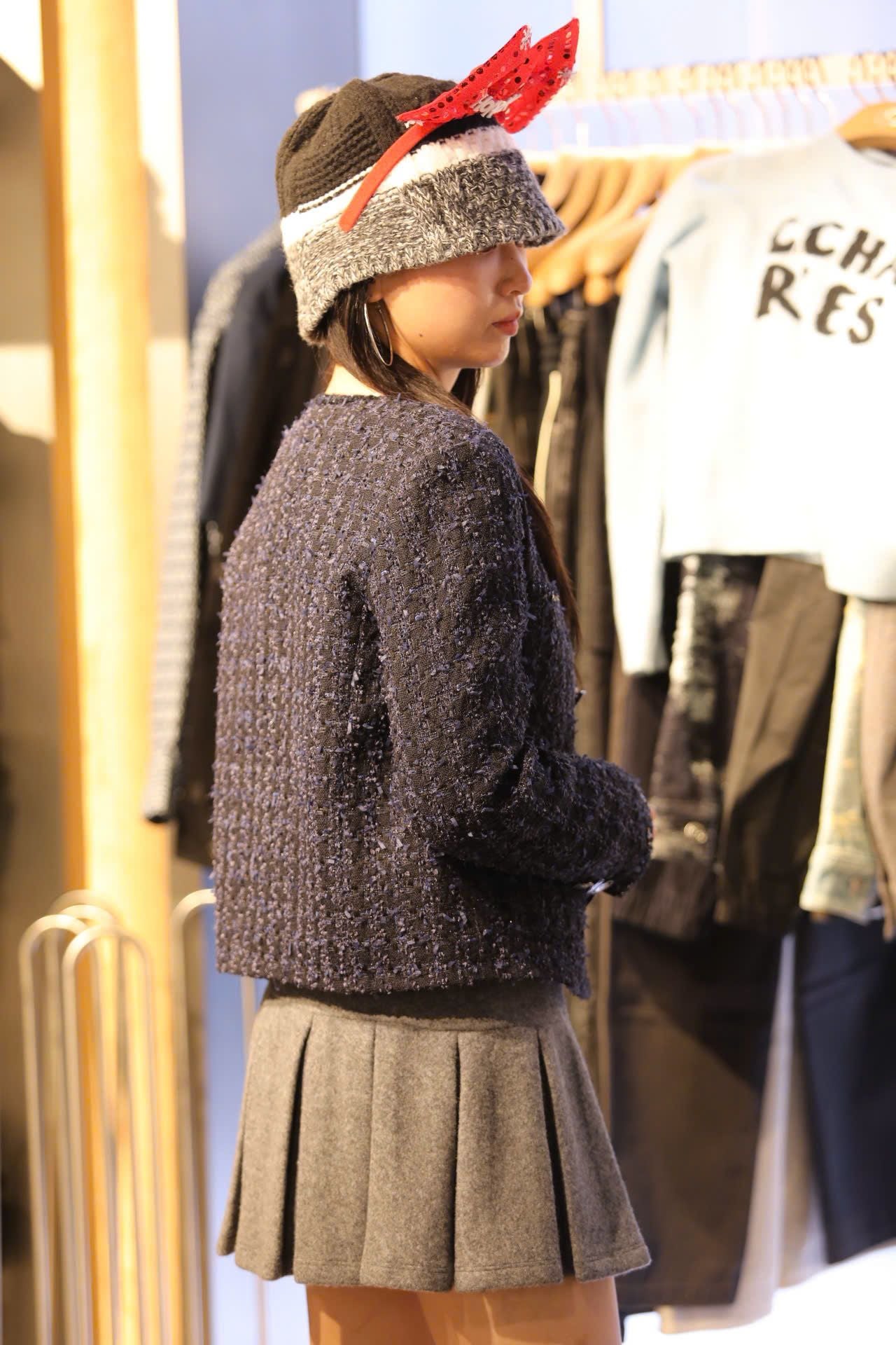  Áo tweed xanh navy Blink 