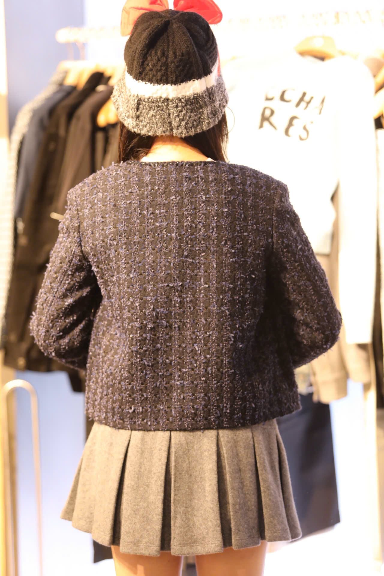  Áo tweed xanh navy Blink 