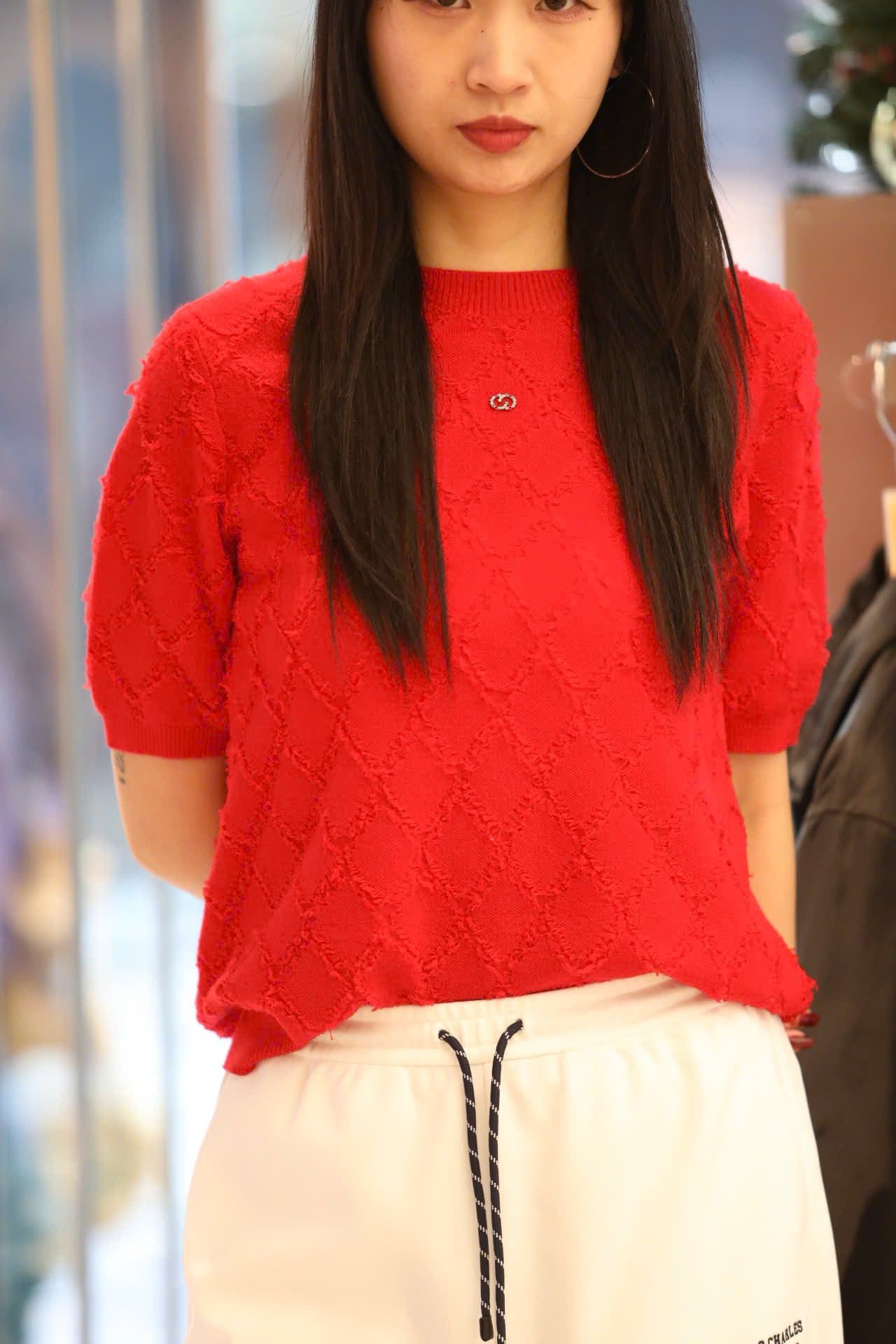  Áo trám đỏ ngắn tay 