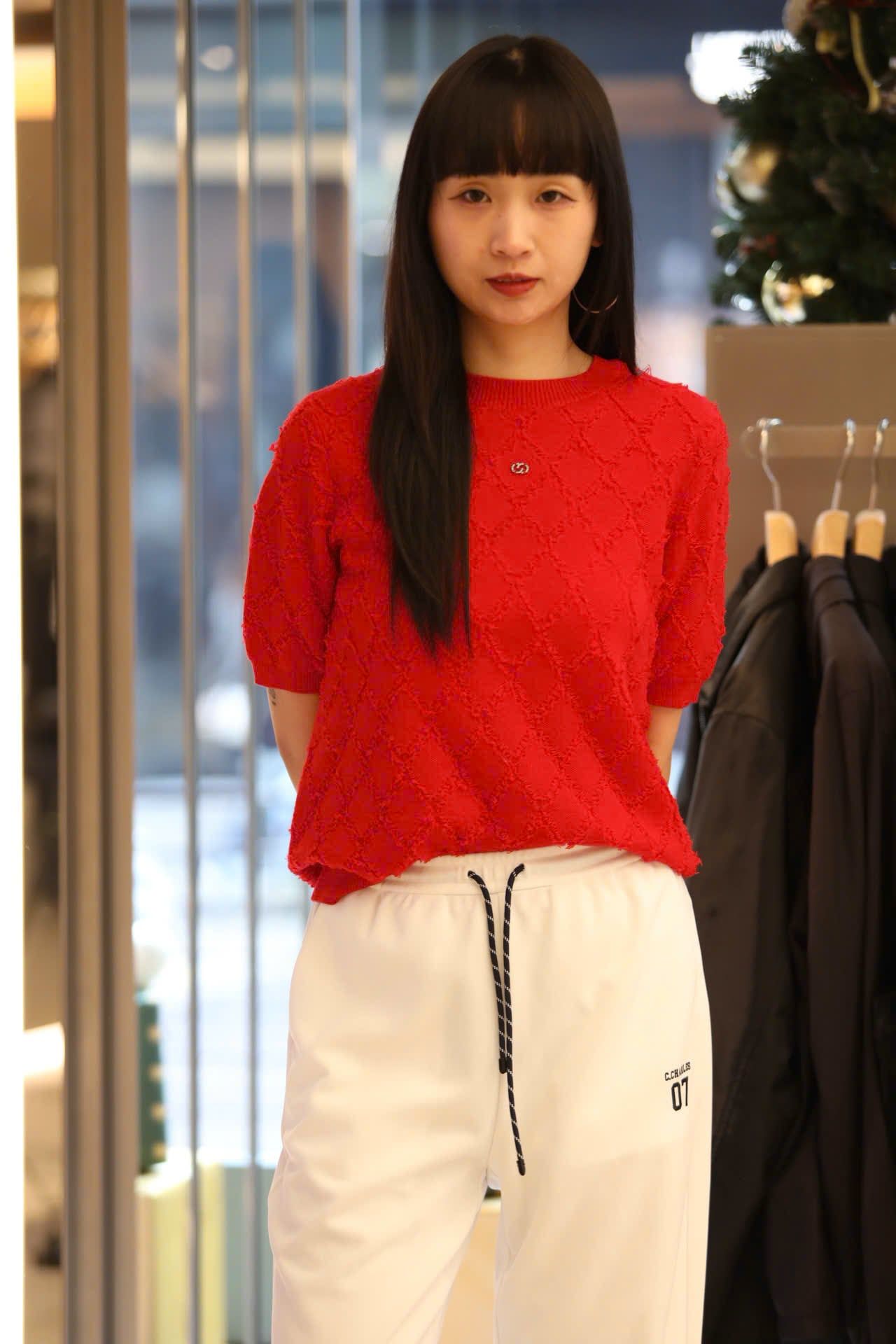  Áo trám đỏ ngắn tay 